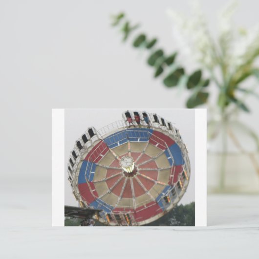 Het Amusment Park Roundup Briefkaart (Staand voorkant)