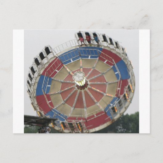 Het Amusment Park Roundup Briefkaart (Voorkant)