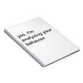 Het analyseren van Uw Notitieboek van het Gedrag (Rechterzijde)