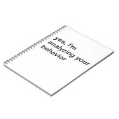 Het analyseren van Uw Notitieboek van het Gedrag (Linkerzijde)