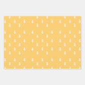 Het anananassepatroon van de Retro Inpakpapier Vel (Voorkant 2)