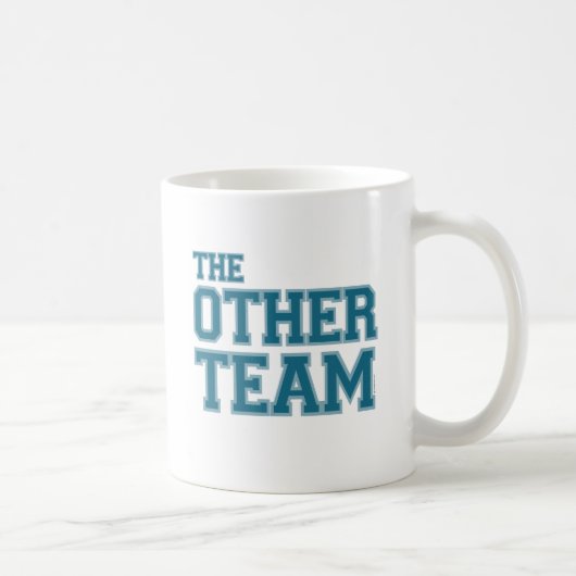 Het andere team (blauw) koffiemok (Rechts)
