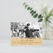 Het Anette-Save the Date Briefkaart (Staand voorkant)