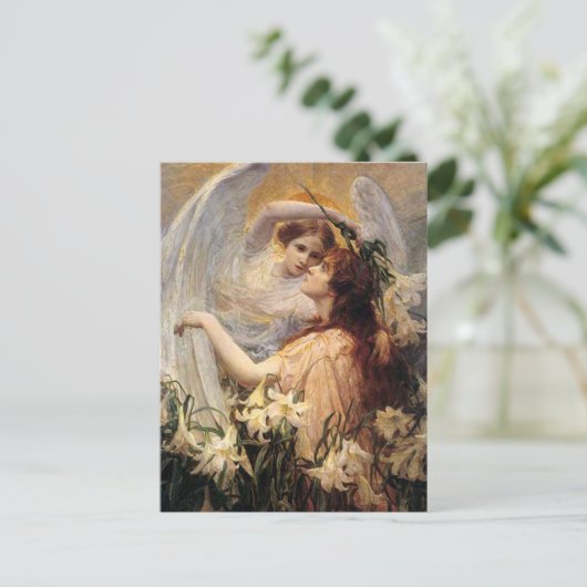 Het Angels Bericht Briefkaart (Staand voorkant)