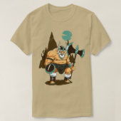 Het Angry Ax Man T-shirt (Design voorkant)