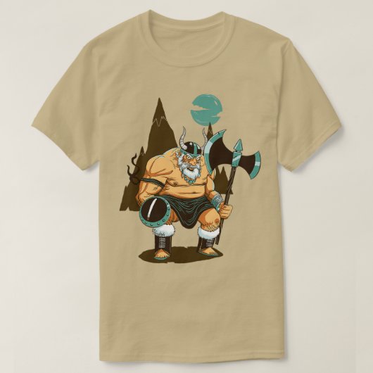 Het Angry Ax Man T-shirt (Design voorkant)