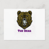 Het Angry Brown Beer Briefkaart (Voorkant)