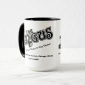 Het Angus Restaurant, Chicago, IL Mok (Voorkant links)