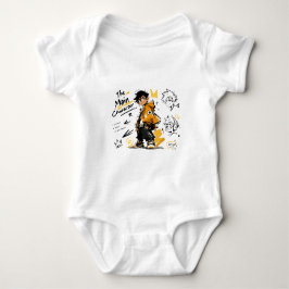 Het Anime-Style Hoofdpersonage Koel Kunstwerk Romper