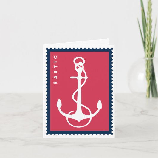 Het Anker van het zeevaartSchip - de Zeeman van de Kaart (Voorkant)