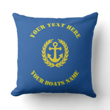 Het anker van uw boten-naam