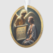 Het Annunciatie Acryl Ornament (voorkant)