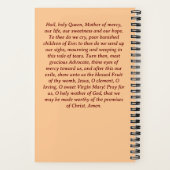 Het Annunciatie Gebed Dagboek Notitieboek (Achterkant)