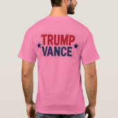 Het anti-T-shirt van Trump T-shirt (Achterkant)