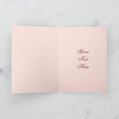 Het antiek nam Botanisch Moederdag toe Kaart (Binnen)