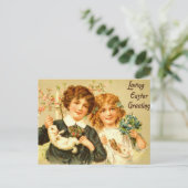 Het Antiek Nostalgische Briefkaart van de (Staand voorkant)