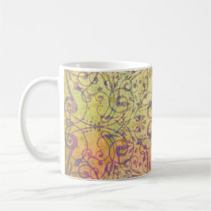Het Antiek Patroon van het Ornament van ARTs voor Koffiemok