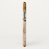 Het Antiek perkamentegment VITRUVIAN MAN Case-Mate iPhone Case (Achterkant / rechts)