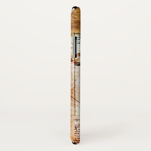 Het Antiek perkamentegment VITRUVIAN MAN Case-Mate iPhone Case (Achterkant / rechts)