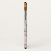 Het Antiek perkamentegment VITRUVIAN MAN Case-Mate iPhone Case (Achterkant/links)