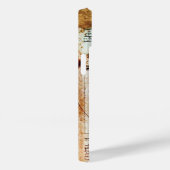 Het Antiek perkamentegment VITRUVIAN MAN Case-Mate iPhone Case (Achterkant / Rechts)