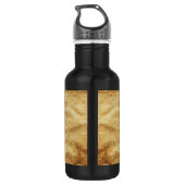 Het Antiek perkamentegment VITRUVIAN MAN Waterfles (Achterkant)