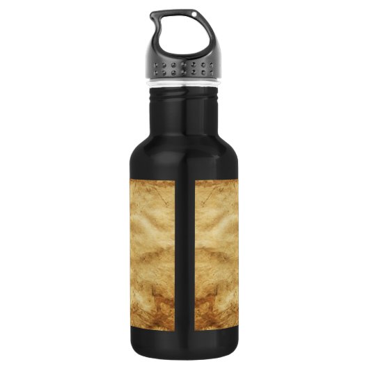 Het Antiek perkamentegment VITRUVIAN MAN Waterfles (Achterkant)