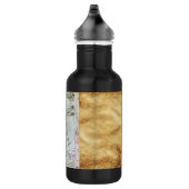 Het Antiek perkamentegment VITRUVIAN MAN Waterfles (Rechts)