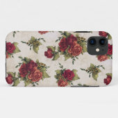 Het antiek Rood nam Behang toe Case-Mate iPhone Case (Achterkant (horizontaal))