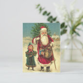 Het antiek Victoriaans Briefkaart van de Boom van (Staand voorkant)