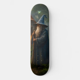 Het antieke bos tovenaar 8.125 skateboarddek persoonlijk skateboard