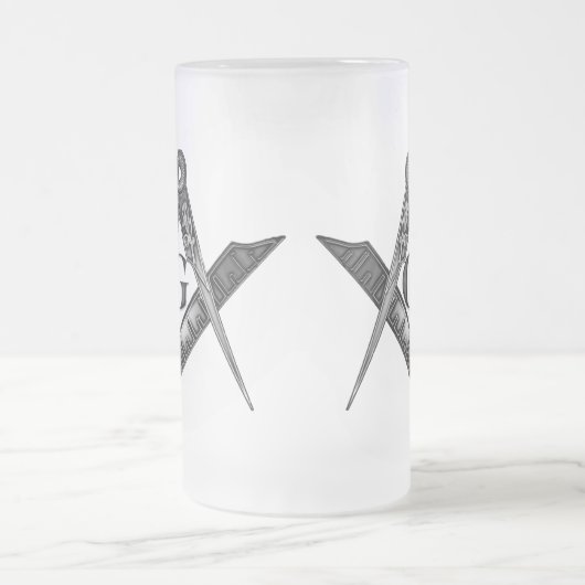 Het antient matglas bierpul (Center)