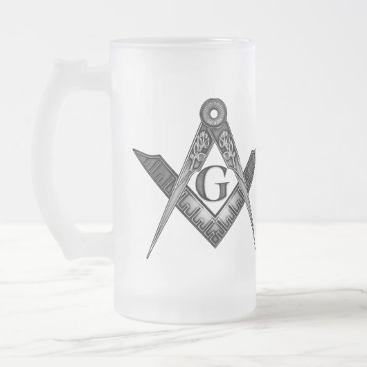 Het antient matglas bierpul (Links)