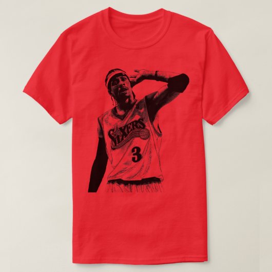 Het antwoord Allen Iverson Kinder TShirt (Design voorkant)