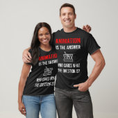 Het Antwoord Animatie T-shirt (Unisex)