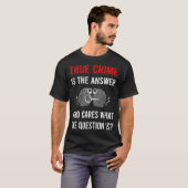 Het Antwoord Echte Misdaad T-shirt (Voorkant volledig)