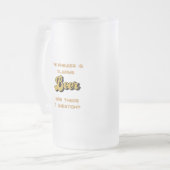 Het antwoord is altijd Beer op a Matglas Bierpul (Voorkant links)