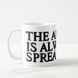 Het antwoord is altijd een spreadsheet koffiemok