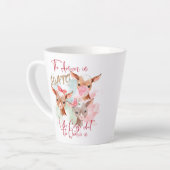 Het antwoord is GOATS - Waterverf Baby Latte Mok (Linkerhoek)