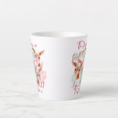 Het antwoord is GOATS - Waterverf Baby Latte Mok (Voorkant)