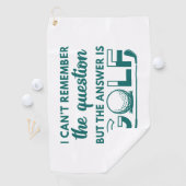 Het antwoord is Golf Golfhanddoek (Insitu)