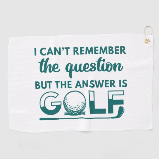 Het antwoord is Golf Golfhanddoek (Horizontaal)