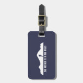 Het antwoord ligt in de milt. bagagelabel (Voorkant verticaal)