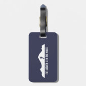 Het antwoord ligt in de milt. bagagelabel (Achterkant verticaal)