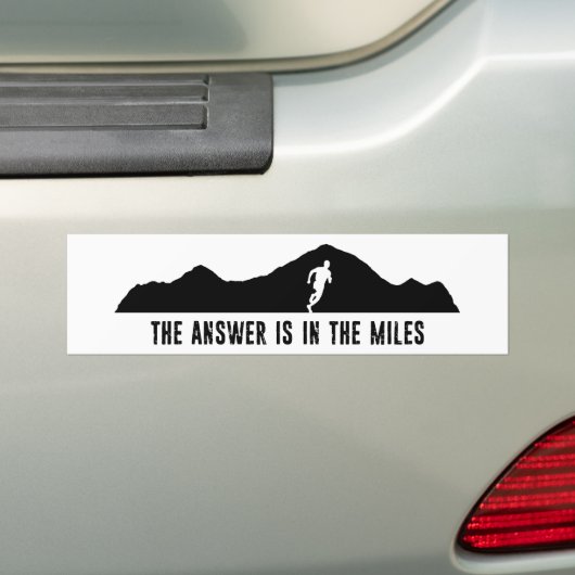 Het antwoord ligt in de milt. bumpersticker (Op auto)