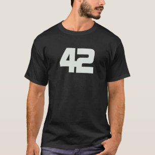 Het antwoord op het leven, het heelal en alles t-shirt