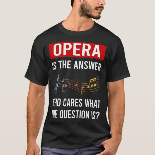 Het Antwoord Opera T-shirt (Voorkant)