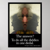 Het antwoord poster (Voorkant)