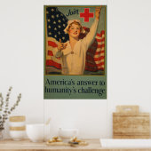 Het antwoord van Amerika op de uitdaging van de me Poster (Keuken)