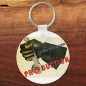 Het antwoord van Amerika! Productie Sleutelhanger (Voorkant)